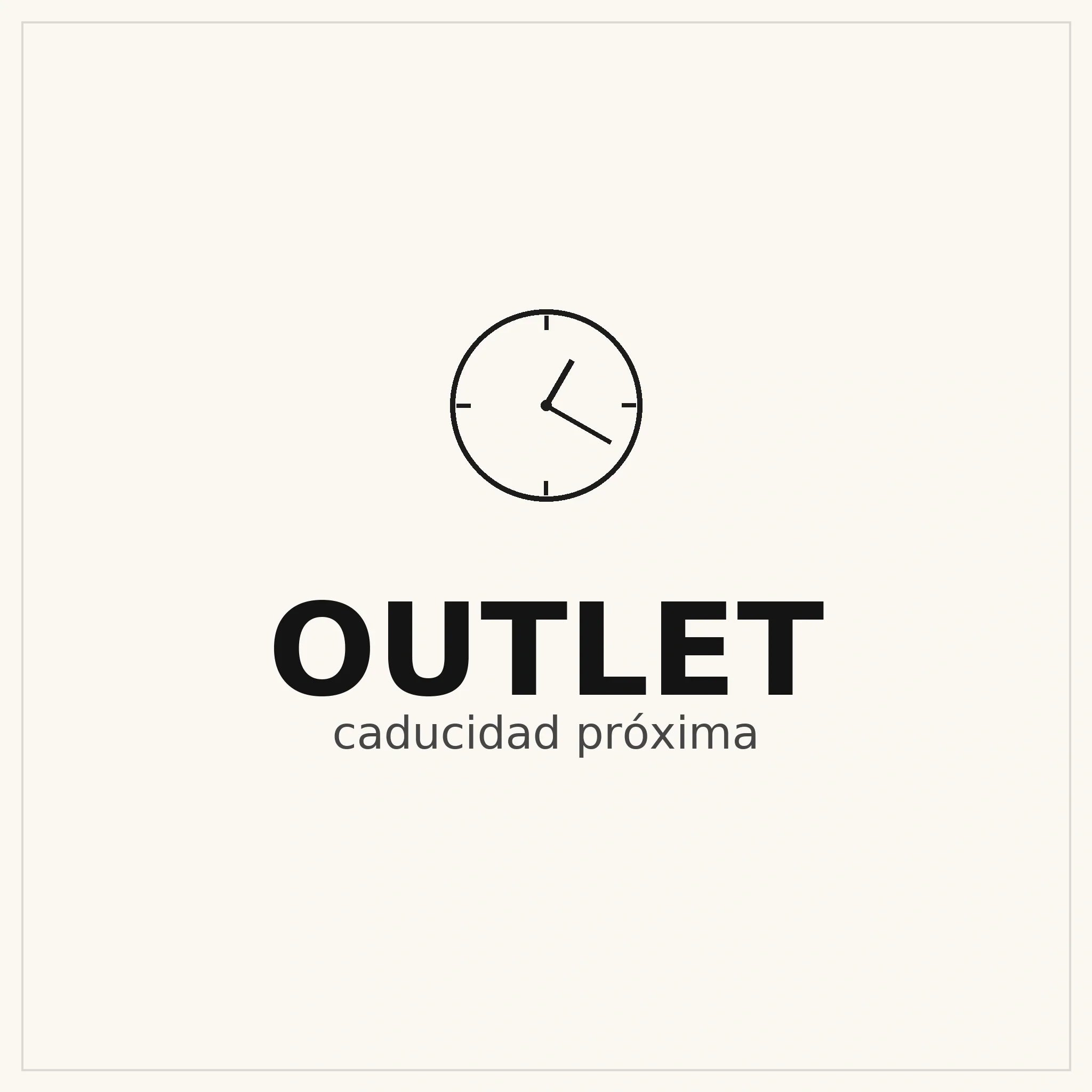 Outlet – últimas unidades