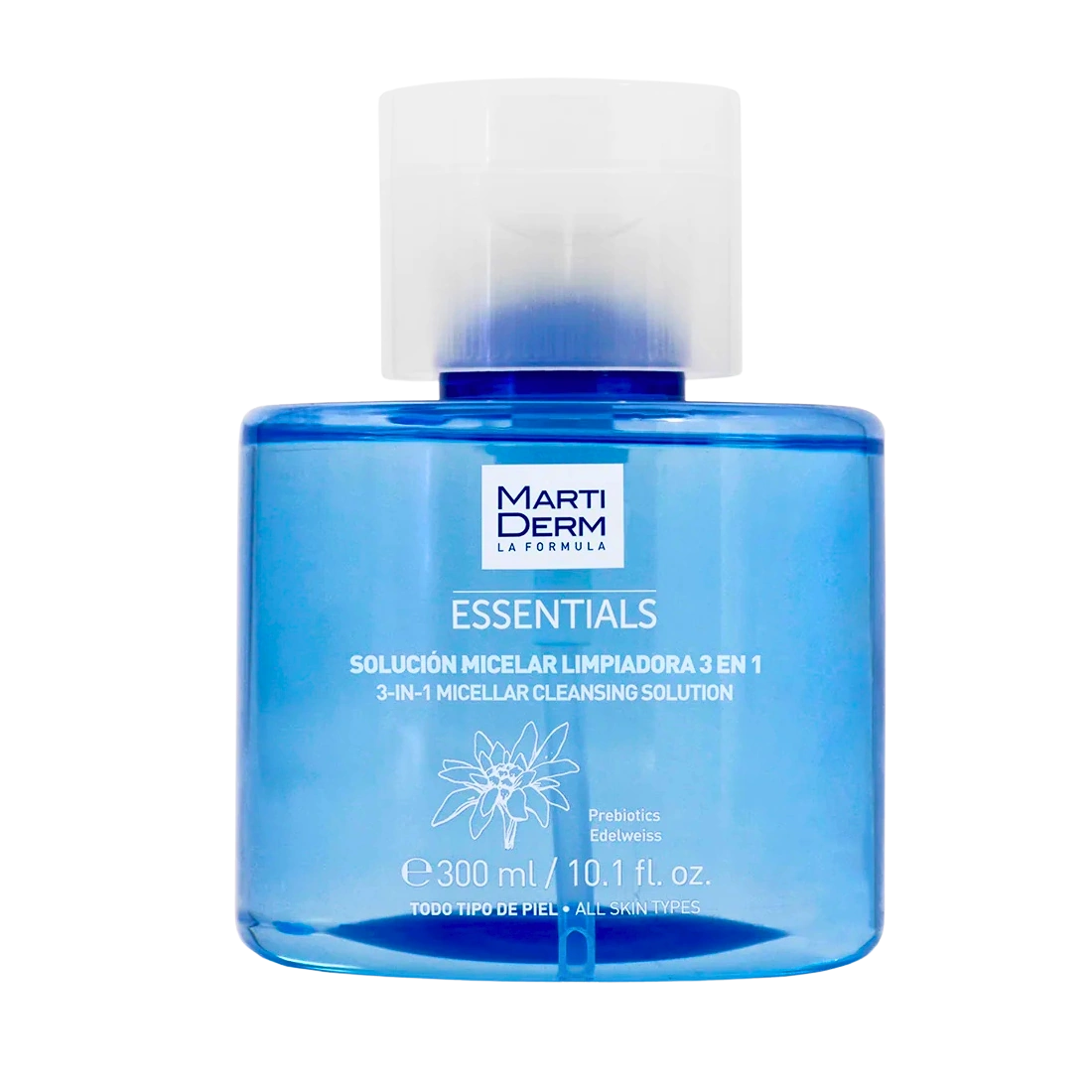 Martiderm Essentials Solución Micelar Limpiadora 3 en 1 300 ml - Derma y Laser Boutique
