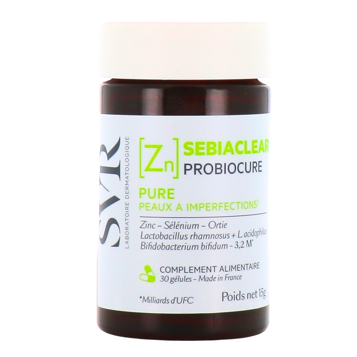 SVR Laboratoire Sebiaclear Probiocure 15gr 30 caps - Derma y Laser Boutique