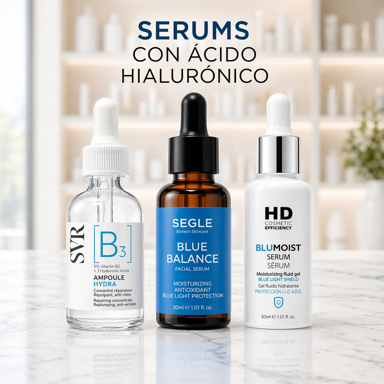 Serum con acido hialuronico