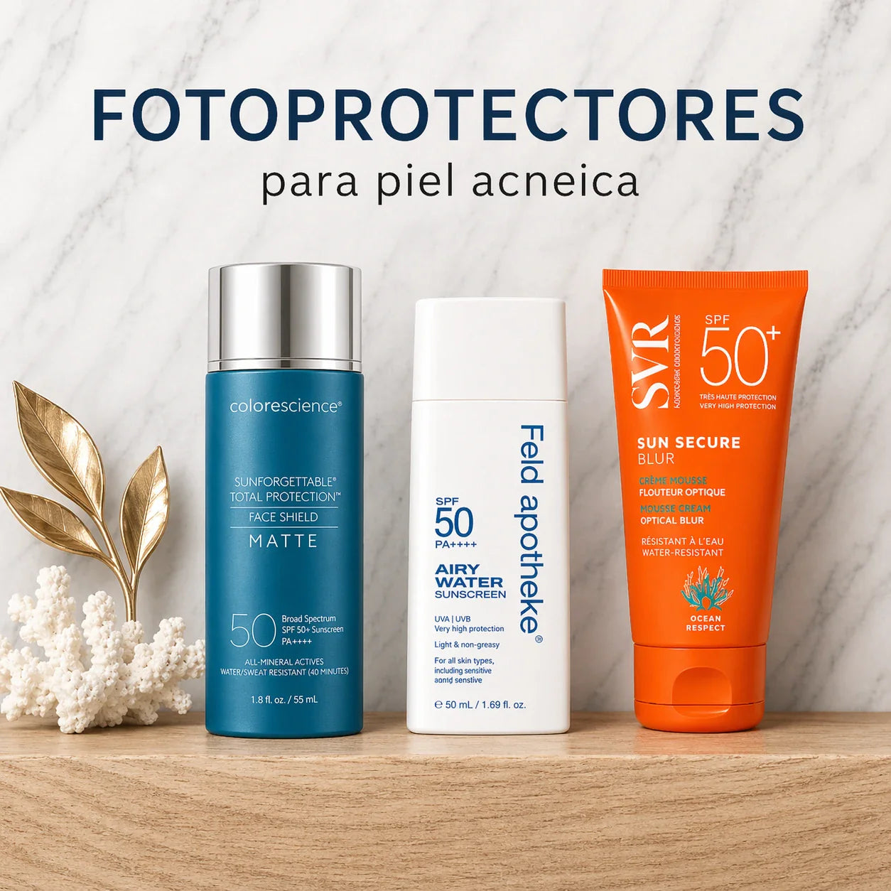 Protección solar inteligente para piel con tendencia grasa o acneica.
