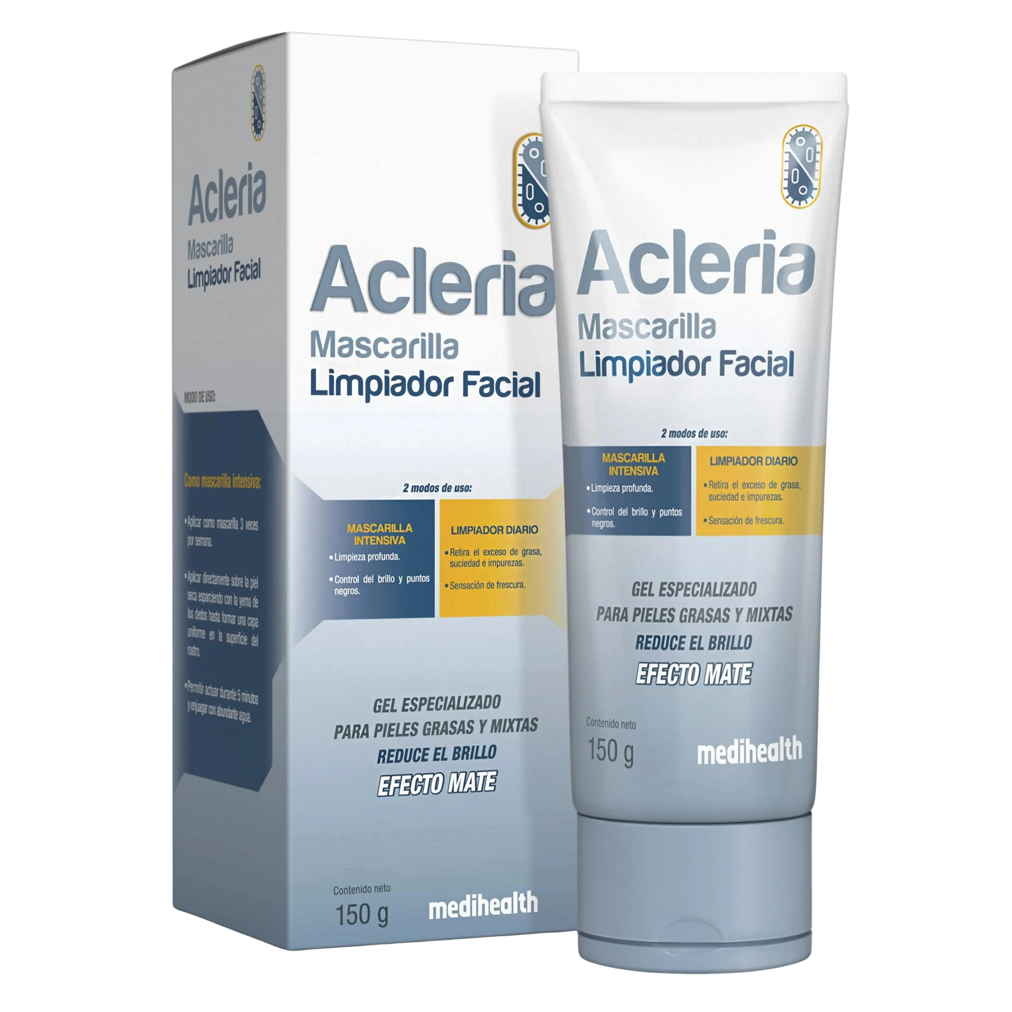 Acleria Mascarilla Limpiador Facial 150gr - Derma y Laser Boutique