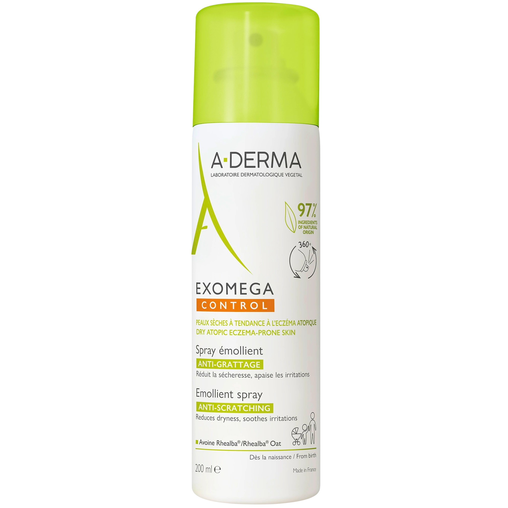 Aderma Exomega Control Spray Emoliente 200ml - Derma y Laser Boutique