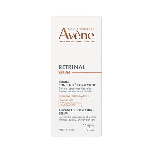 Avène Retrinal Serum Corrector Antiarrugas 30 ml con bakuchiol y niacinamida