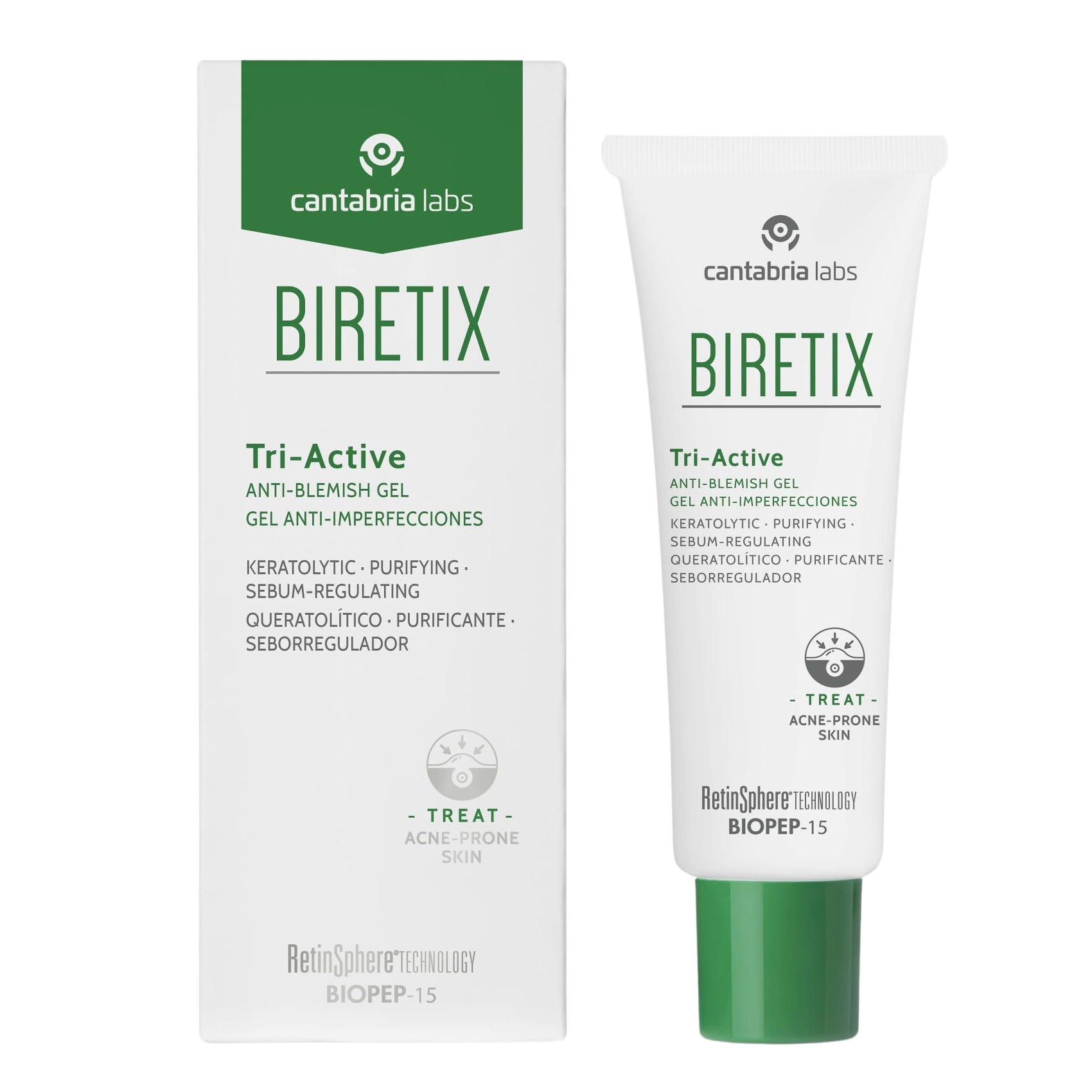 Cantabria Labs Biretix Tri-Active Spray Corporal anti-acné 100ml - Derma y Laser Boutique