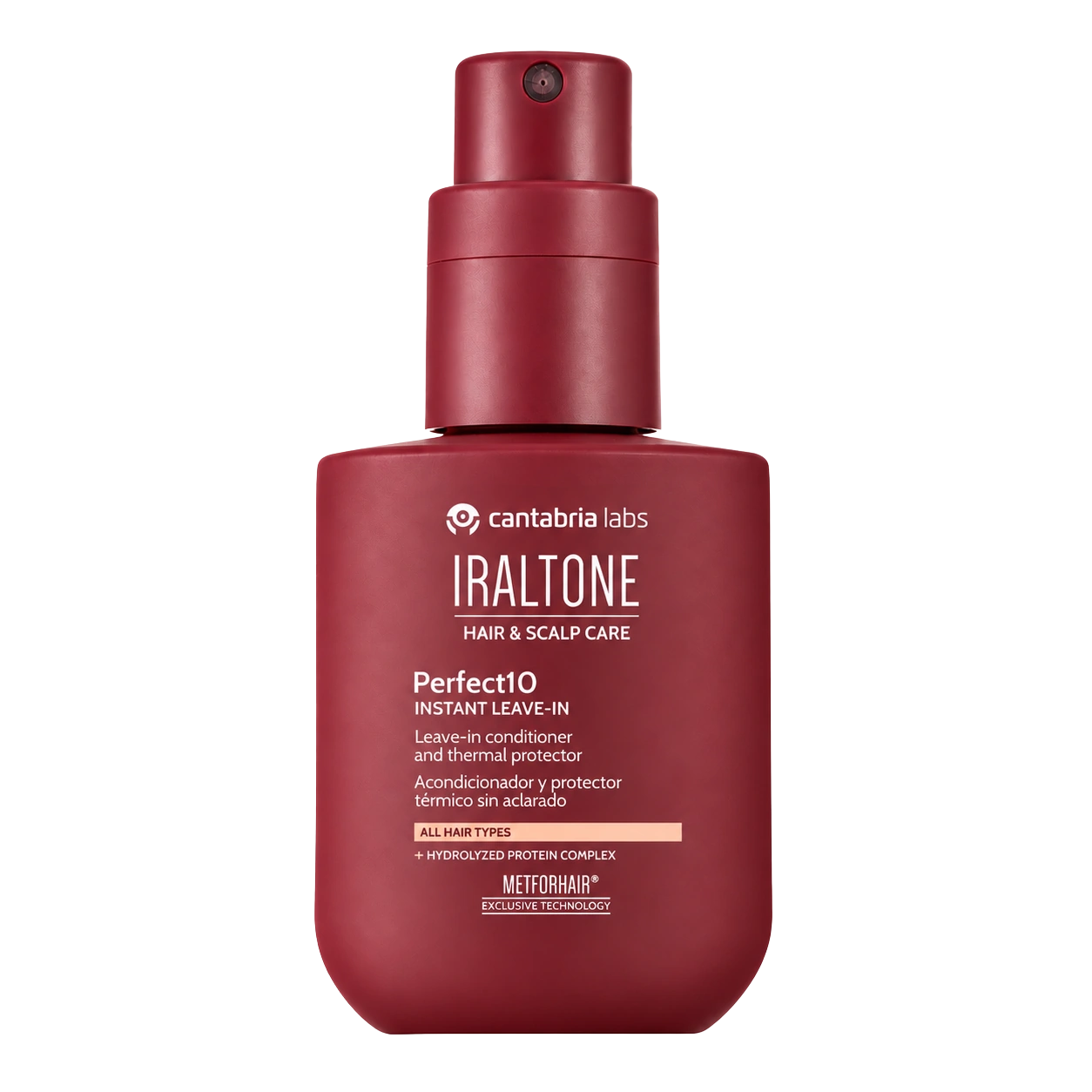 Cantabria Labs Iraltone Perfect10 acondicionador sin enjuague y protector térmico 150 ml