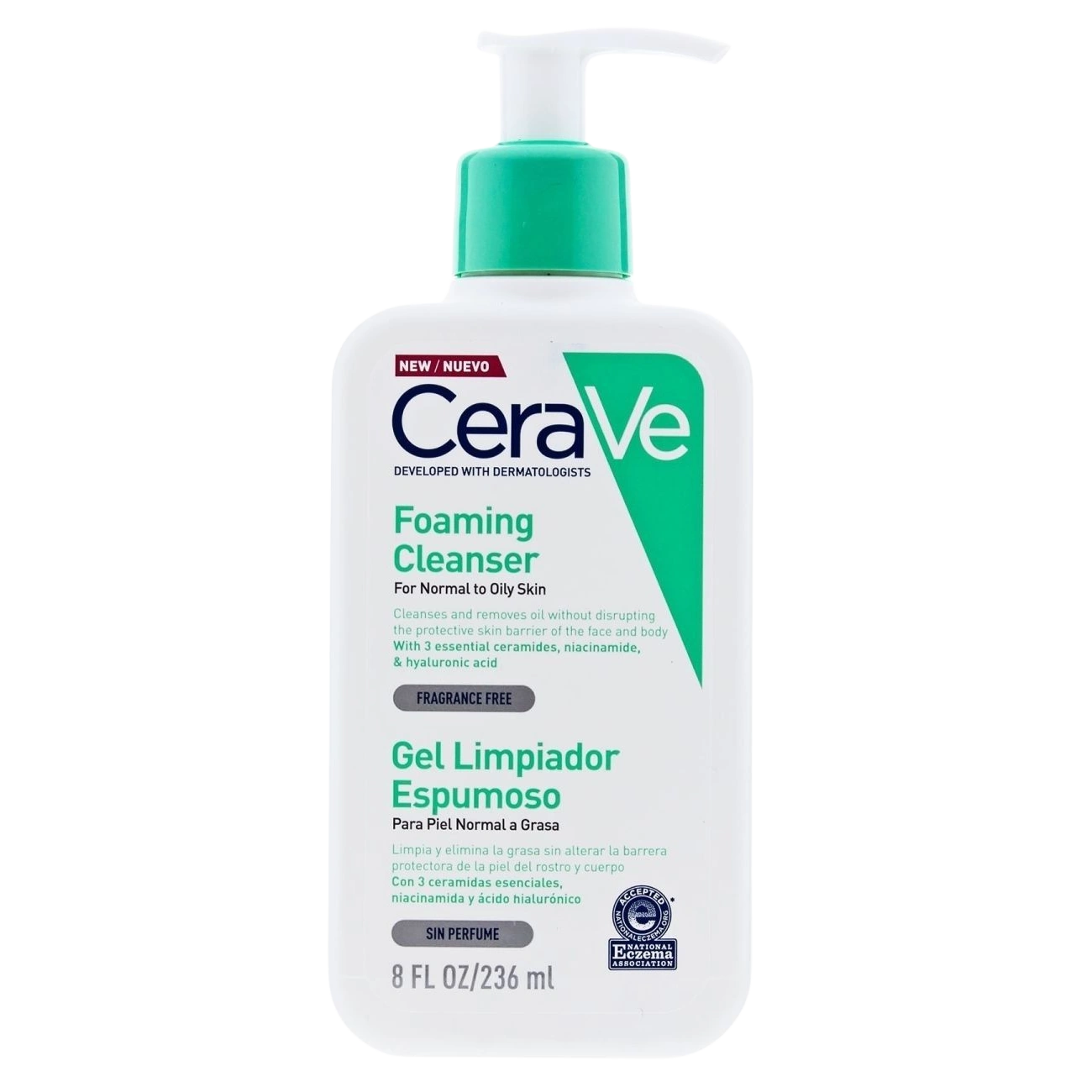 CeraVe Gel Limpiador Espumoso - Derma y Laser Boutique