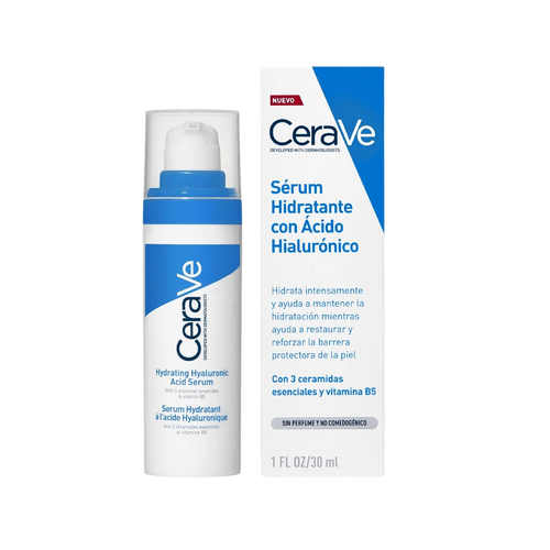 CeraVe Sérum hidratante con ácido hialurónico 30ml - Derma y Laser Boutique