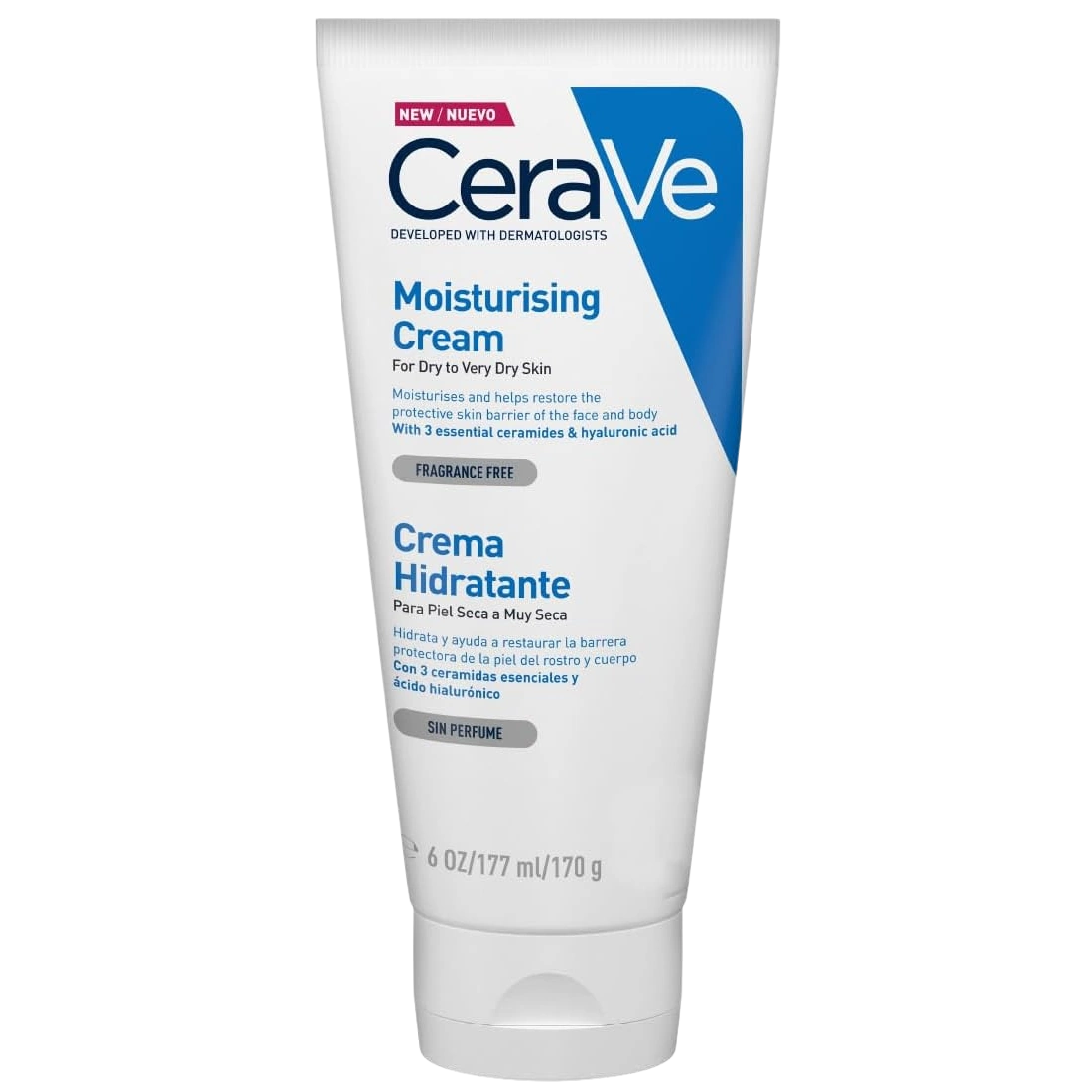 CeraVe Crema Hidratante para piel seca a muy seca - Derma y Laser Boutique
