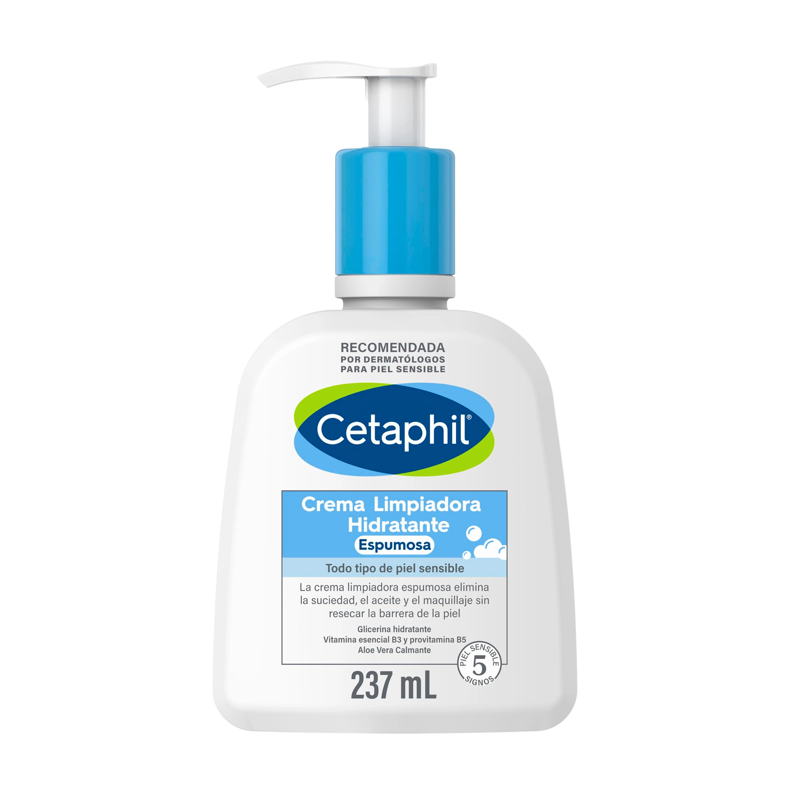 Cetaphil Crema Limpiadora Espumosa Hidratante - Derma y Laser Boutique