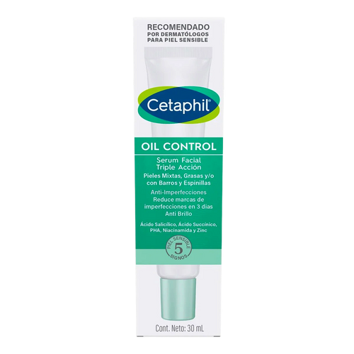 Cetaphil Oil Control Sérum Facial Triple Acción 30 ml - Derma y Laser Boutique