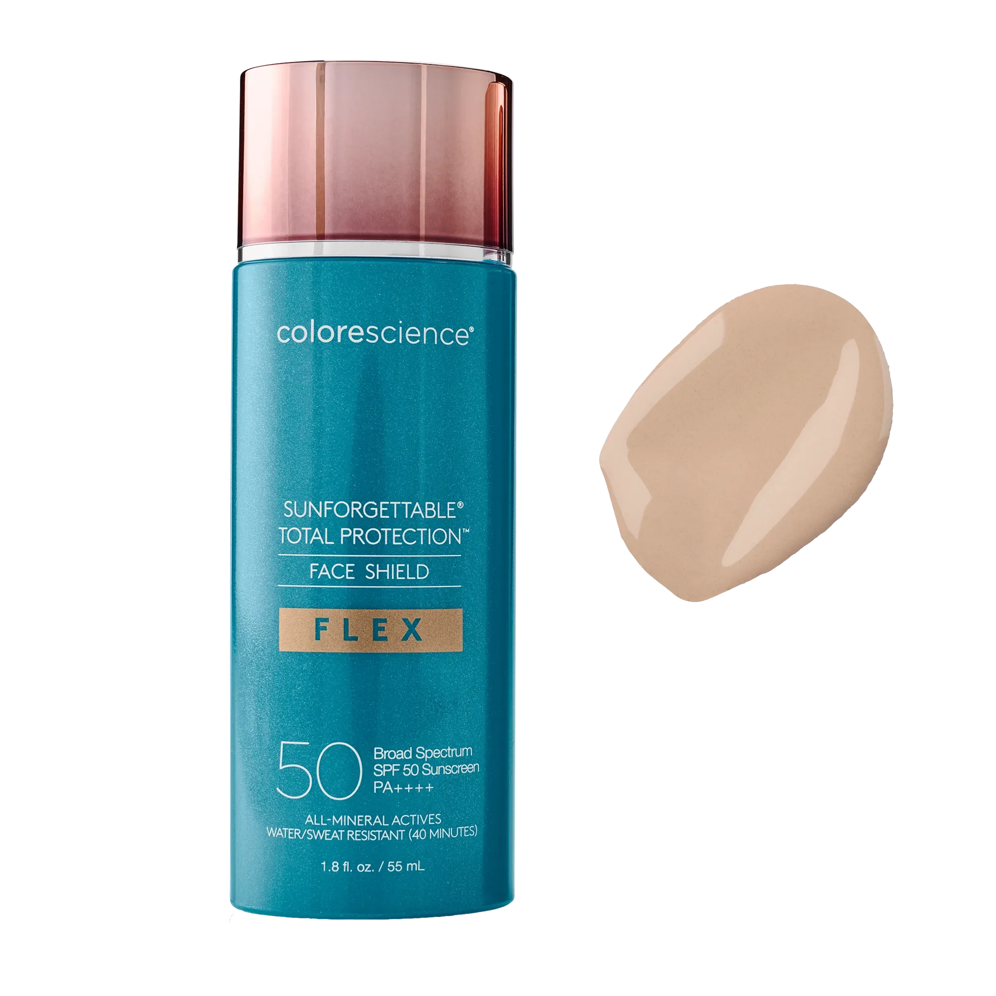 Colorescience Sunforgettable Total Protection Face Shield Flex SPF 50 55ml - Tono Light (piel clara)