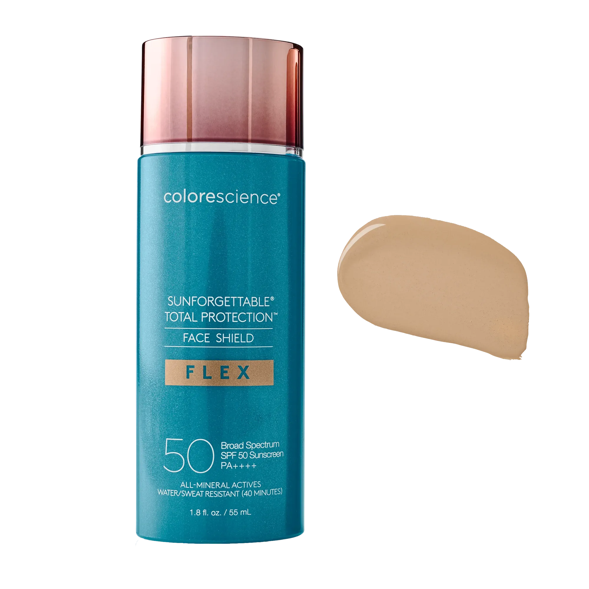 Colorescience Sunforgettable Total Protection Face Shield Flex SPF 50 55ml - Tono Medium (piel media)