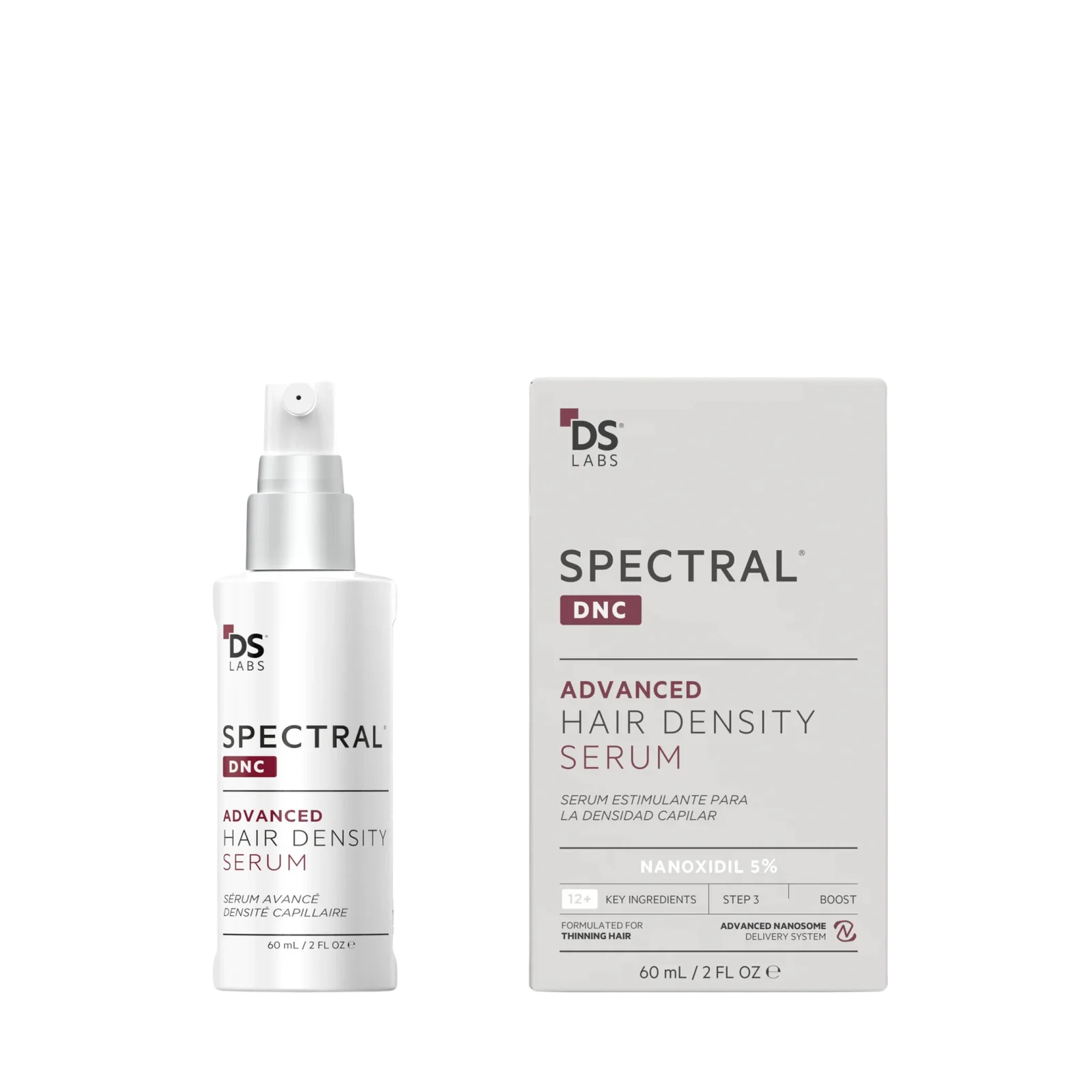 DS Laboratoires Spectral DNC Loción Capilar Anti Caída 60ml - Derma y Laser Boutique