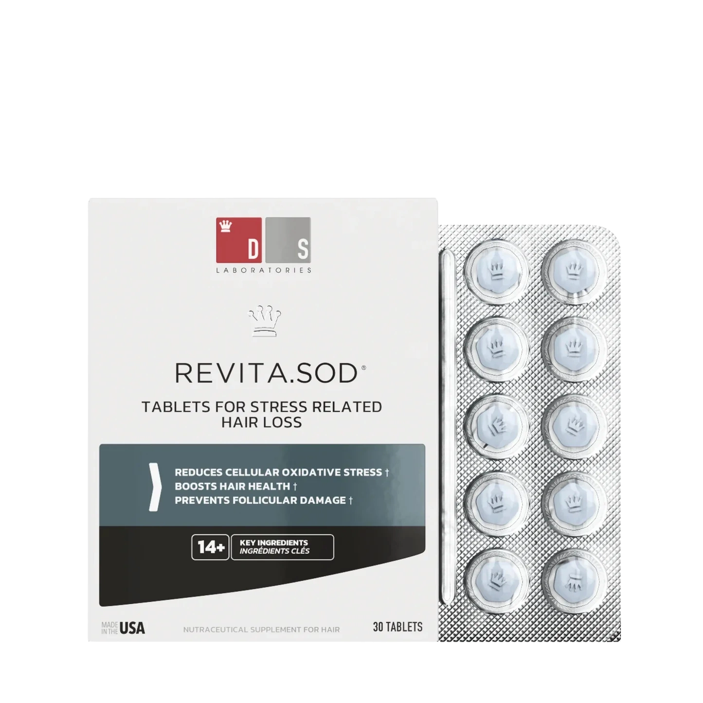 DS Laboratories Revita SOD® 30 Tabletas - Derma y Laser Boutique