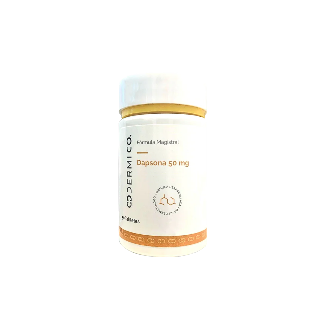 Dermico Dapsona 50 mg 50 Tabletas