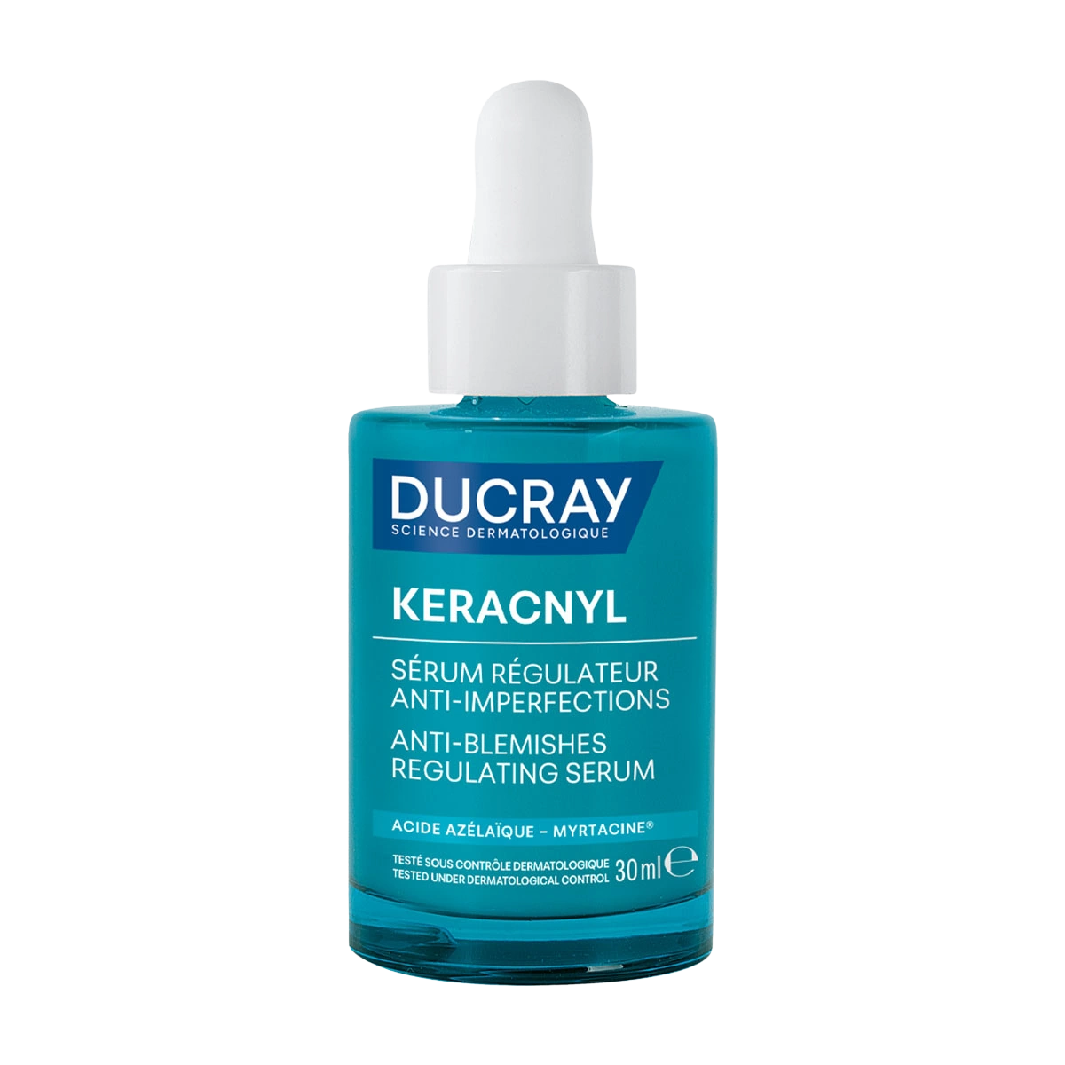 Ducray Keracnyl Sérum Regulador Anti-imperfecciones 30 ml para piel con acné y marcas postacné.