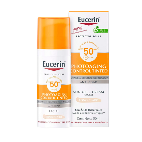 Eucerin Sun Face Photoaging Control Tinted FPS50+ 50ml - Outlet