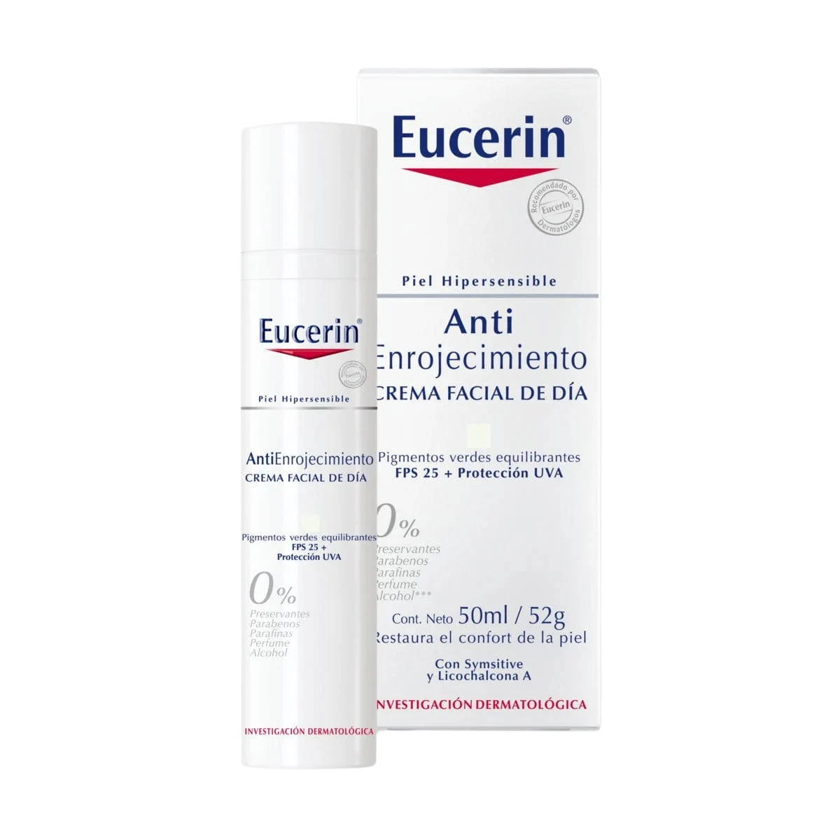 Eucerin UltraSensitive Crema facial Antienrojecimiento de día FPS25 50 ml - Derma y Laser Boutique