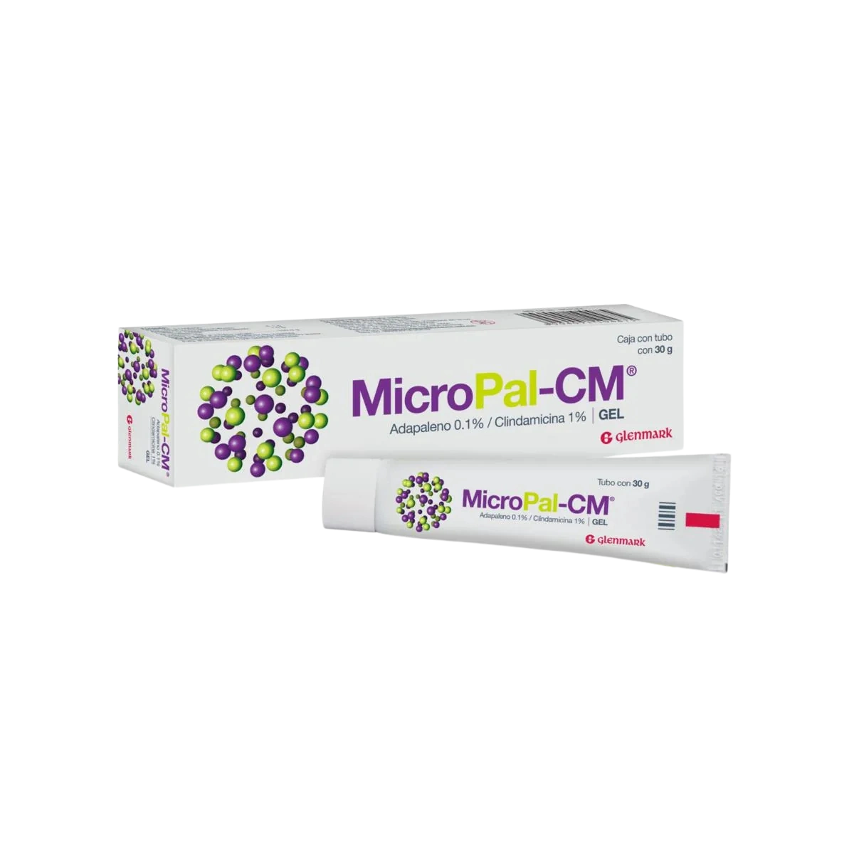 Glenmark Pharmaceuticals Micropal CM Gel 30 gr - Derma y Laser Boutique