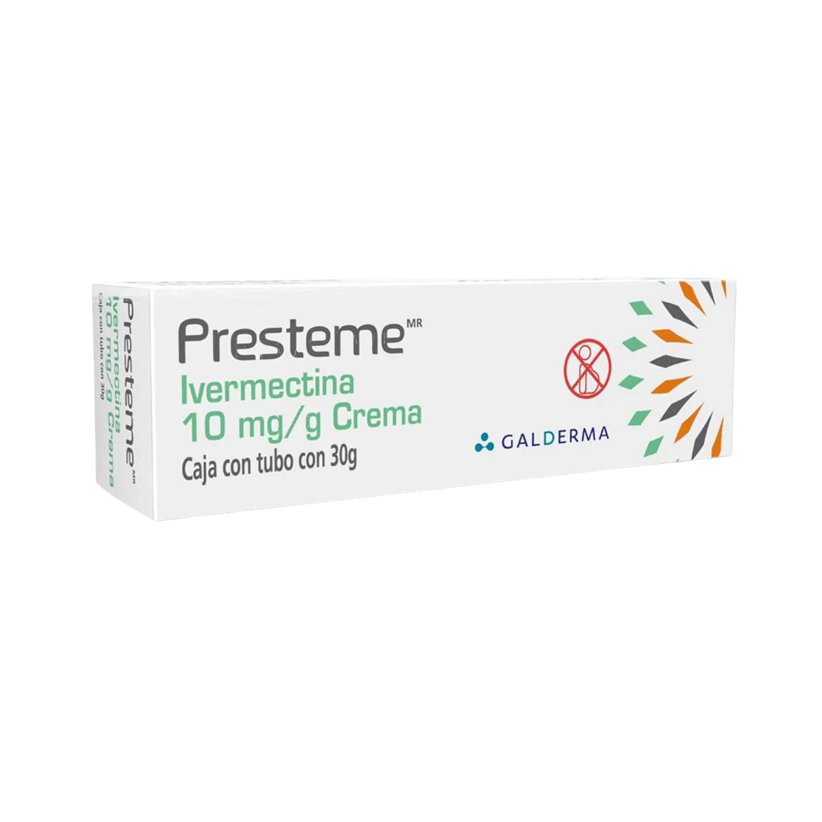 Galderma Presteme Crema Ivermectina 1% 30gr - Derma y Laser Boutique