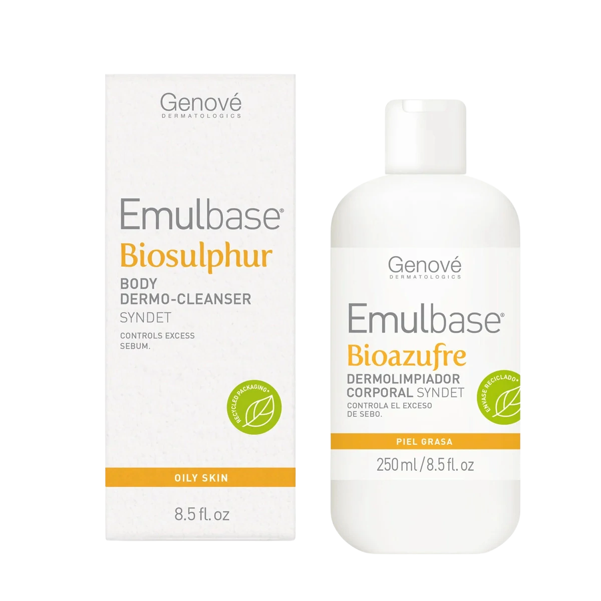 Genové Emulbase Bioazufre 250 ml - Derma y Laser Boutique