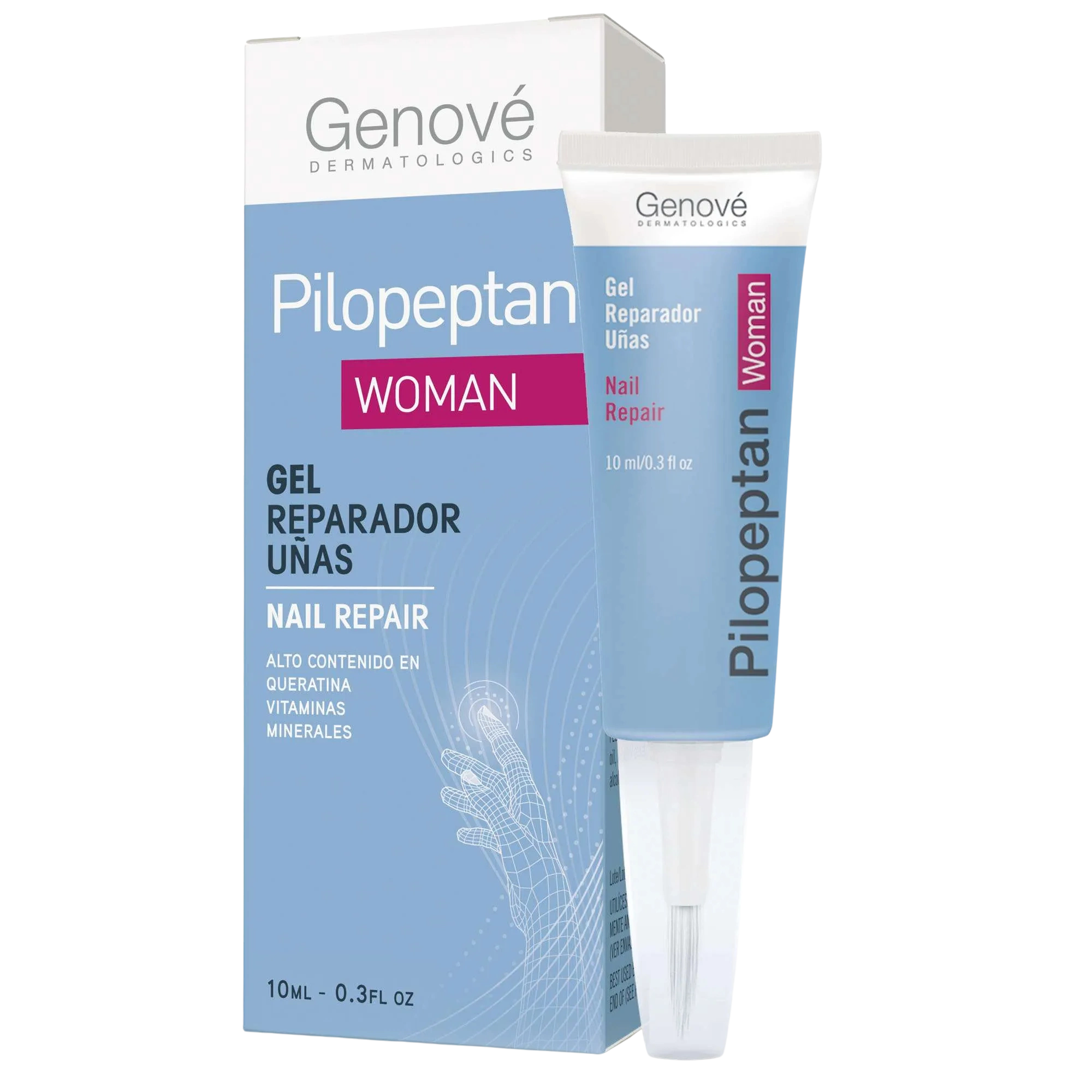 Genové Pilopeptan Woman Nail Repair Gel 10ml
