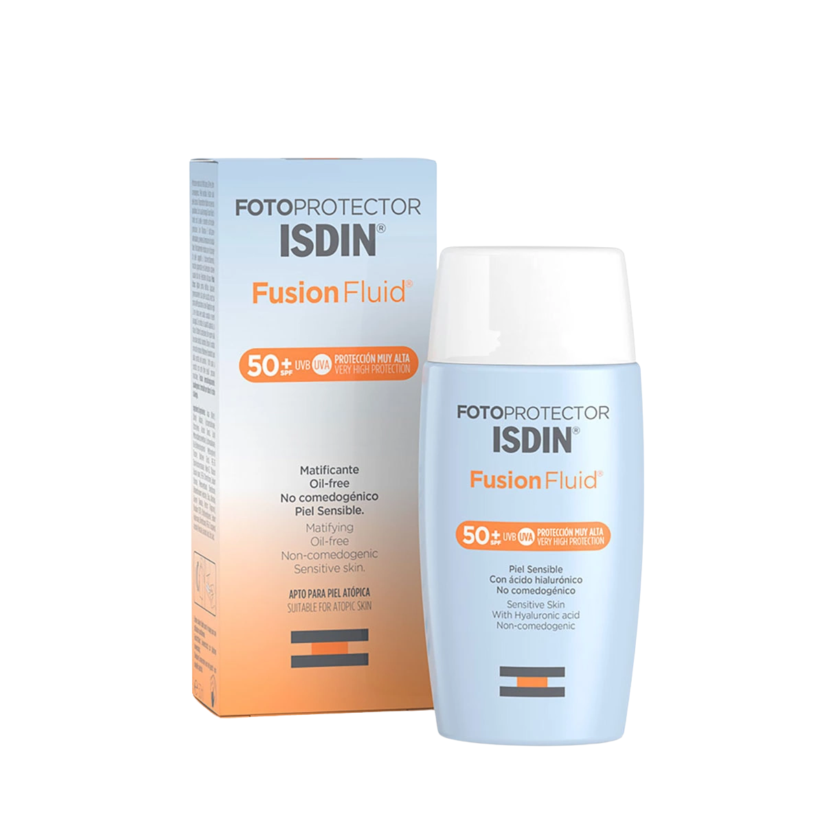 ISDIN Fusion Fluid SPF50 50ml - Derma y Laser Boutique