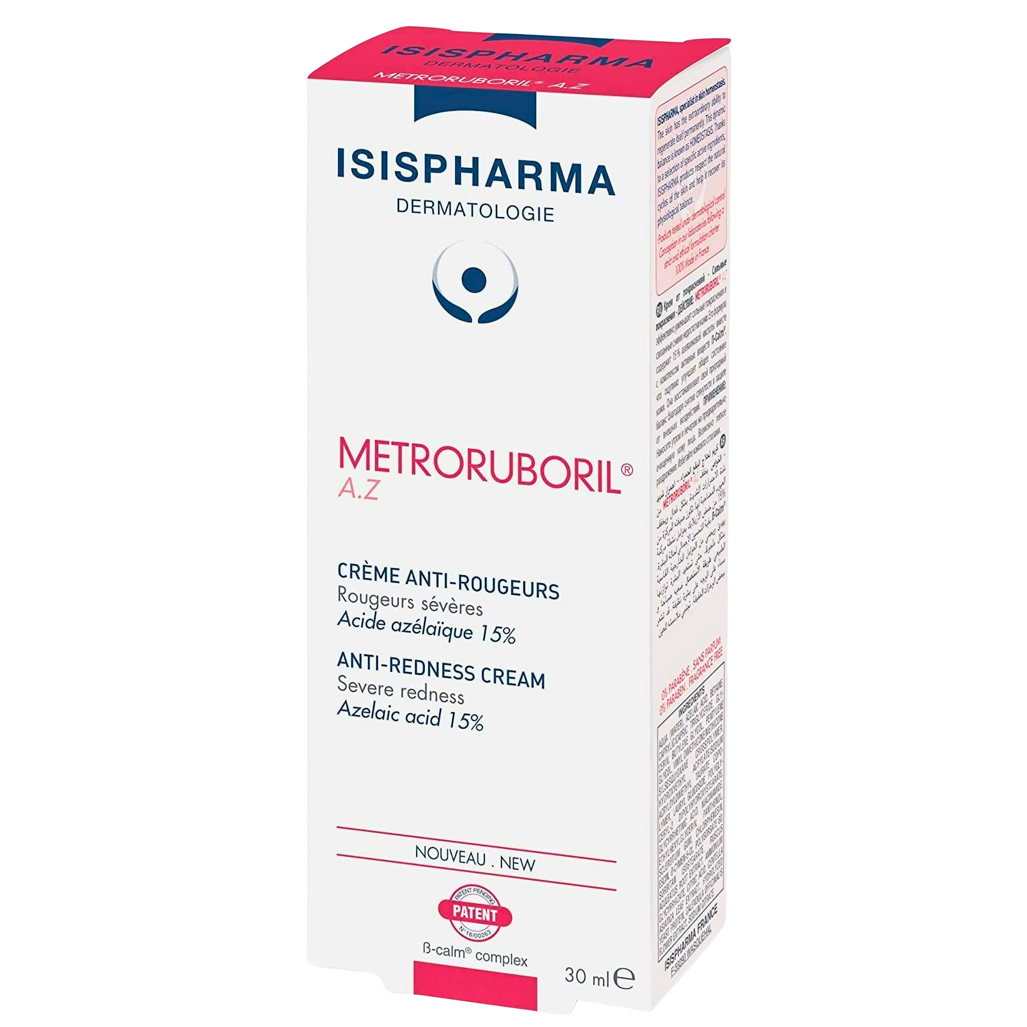 Isispharma Ruboril Metroruboril A.Z 30ml - Derma y Laser Boutique