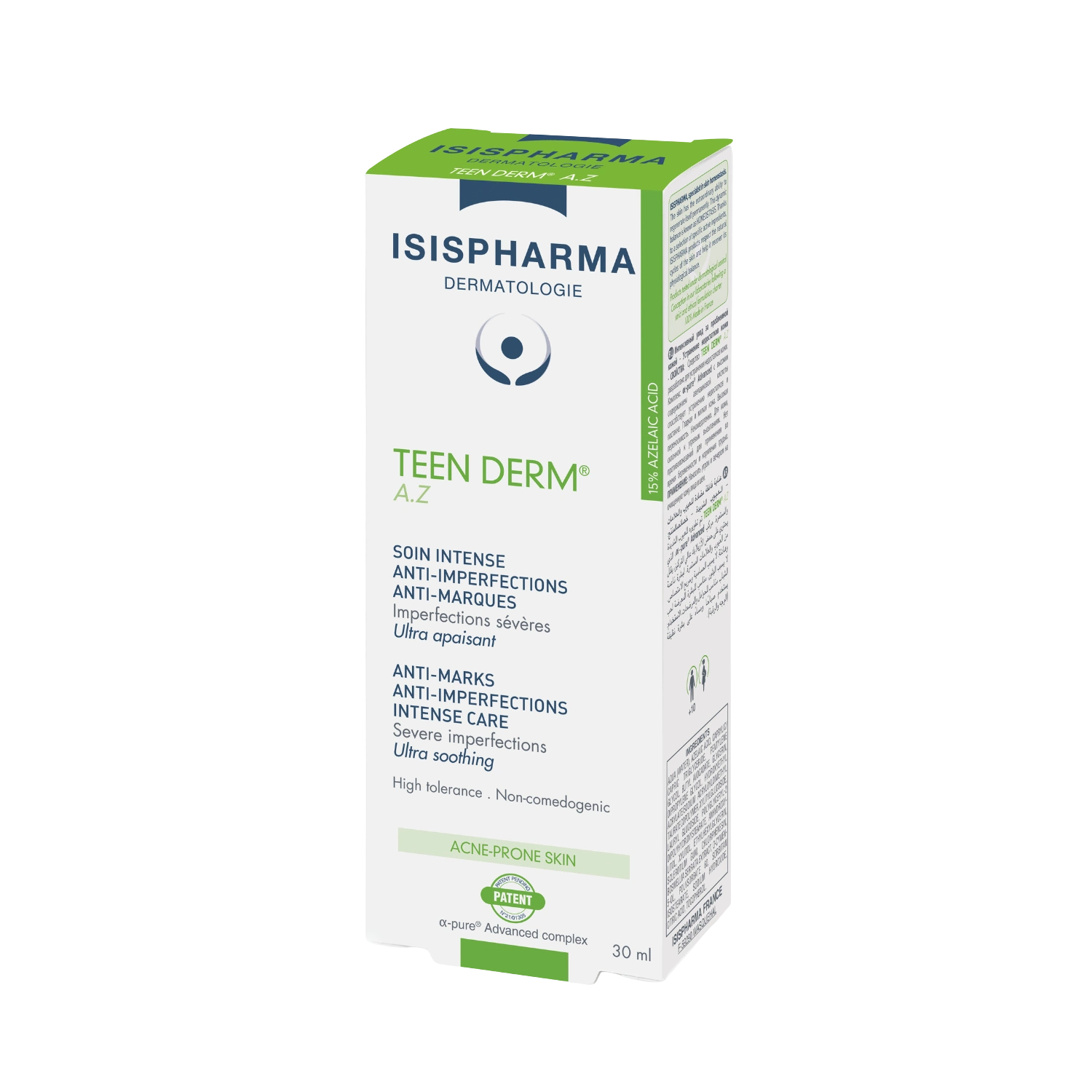 Isispharma Teen Derm AZ 30ml - Derma y Laser Boutique