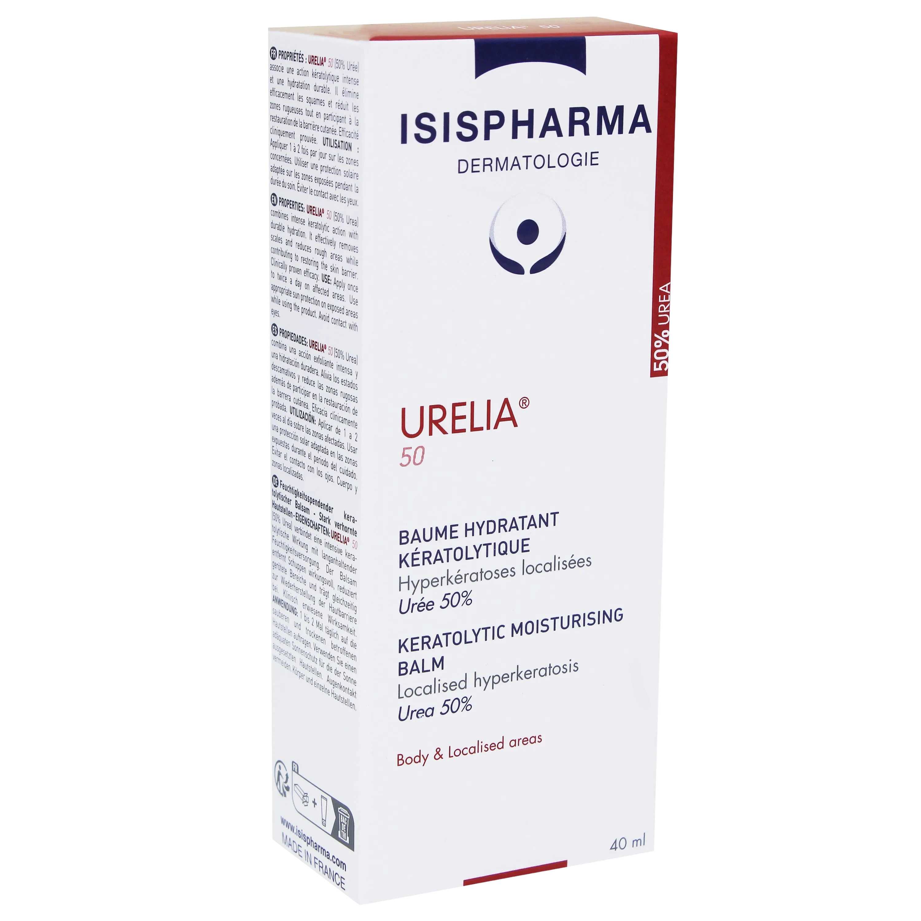 Isispharma Urelia 50 40ml - Derma y Laser Boutique