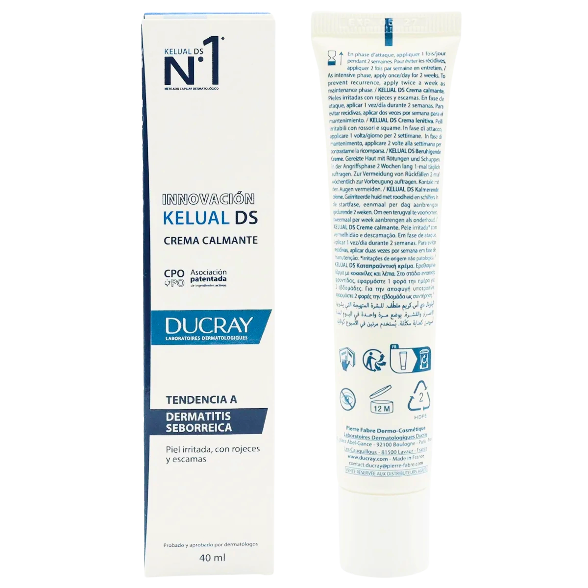 Ducray Kelual DS Crema Calmante 40 ml - Derma y Laser Boutique
