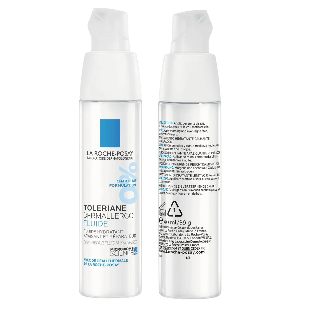 La Roche-Posay Toleriane Dermallergo Fluido 40ml - Derma y Laser Boutique