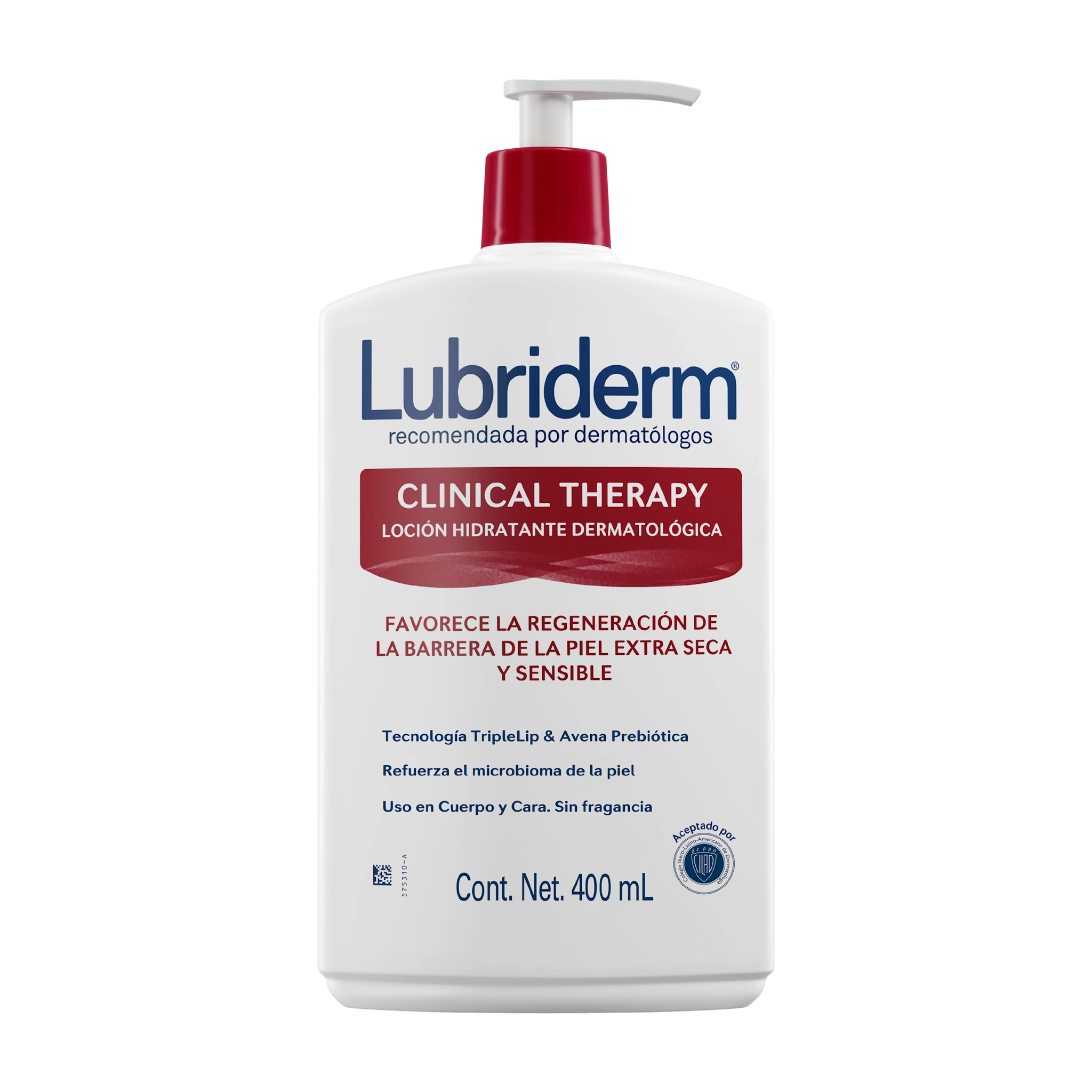 Lubriderm Clinical Therapy Loción 400ml - Derma y Laser Boutique