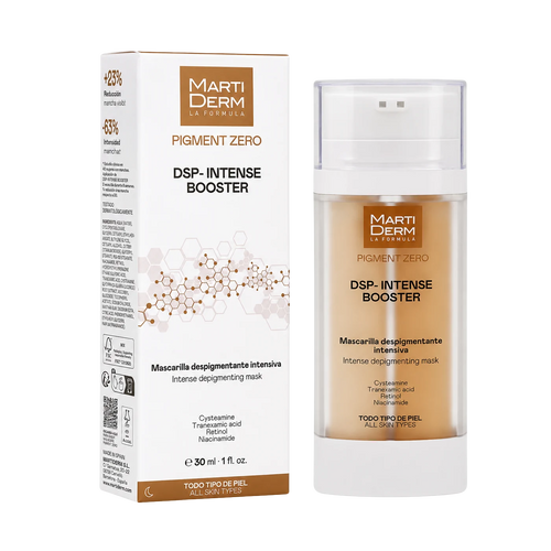 MartiDerm Pigment Zero DSP-Intense Booster mascarilla despigmentante bicámara de 30 ml