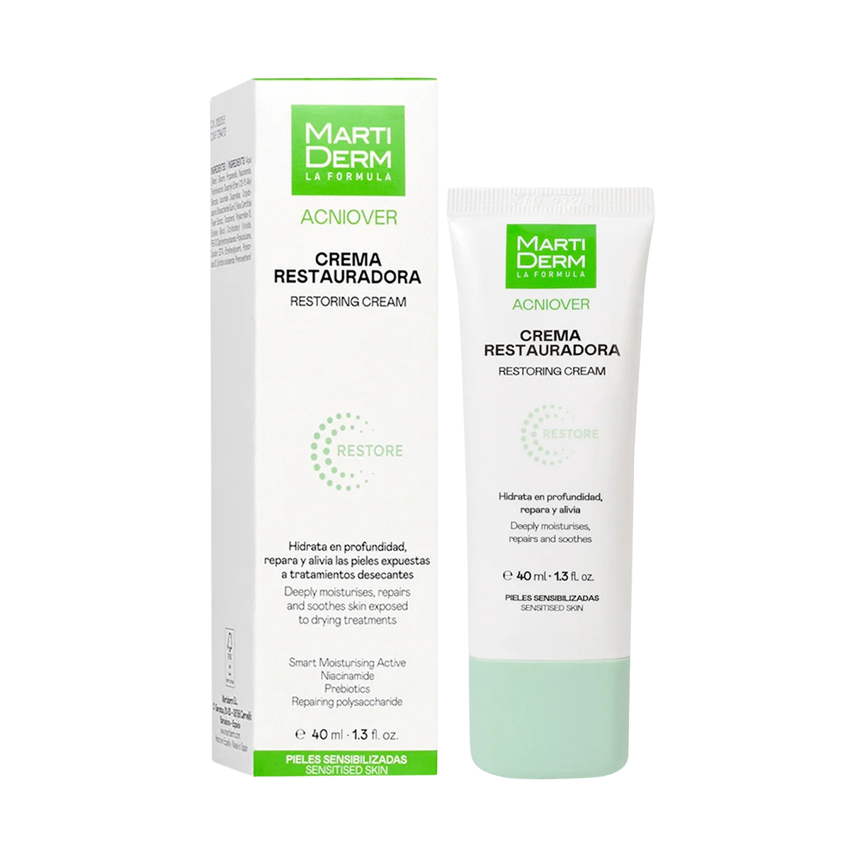 Martiderm Acniover Crema Restauradora 40ml - Derma y Laser Boutique
