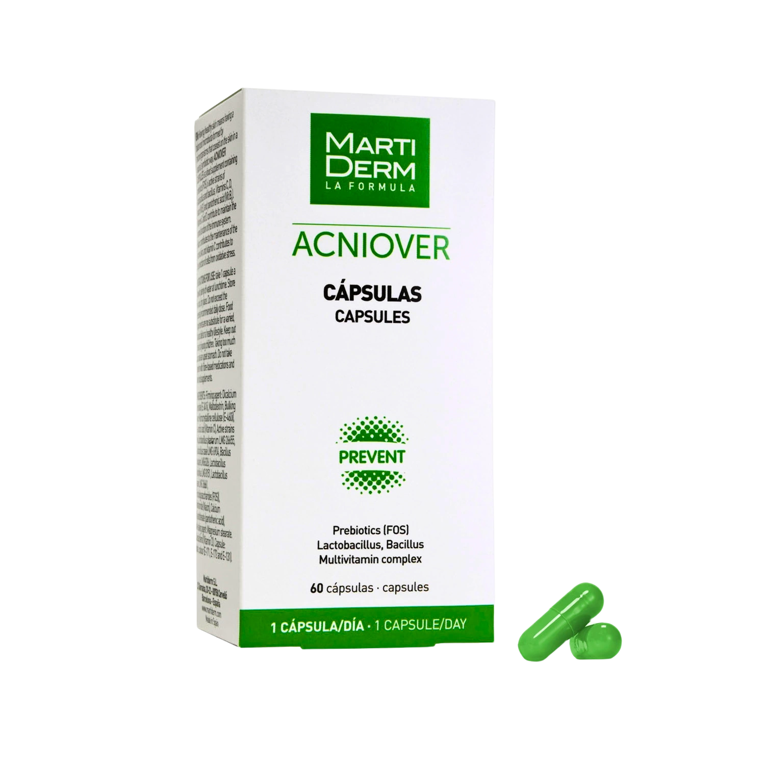 Martiderm Acniover Anti-imperfecciones 60 Cápsulas - Derma y Laser Boutique