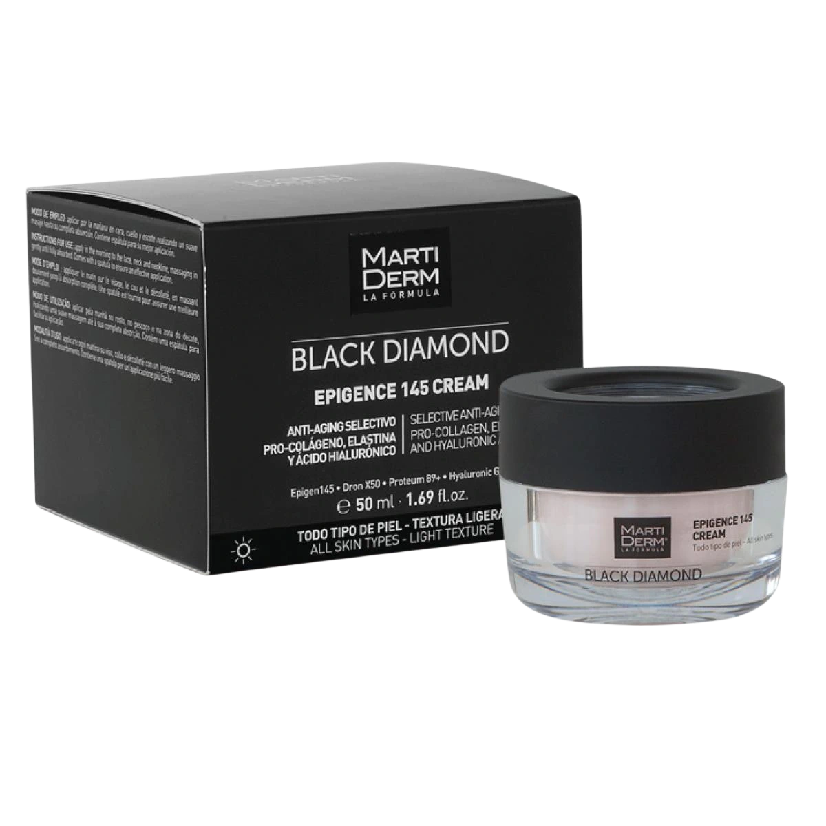 MartiDerm Epigence 145 Day Cream 50 ml, crema facial antiedad reafirmante para todo tipo de piel