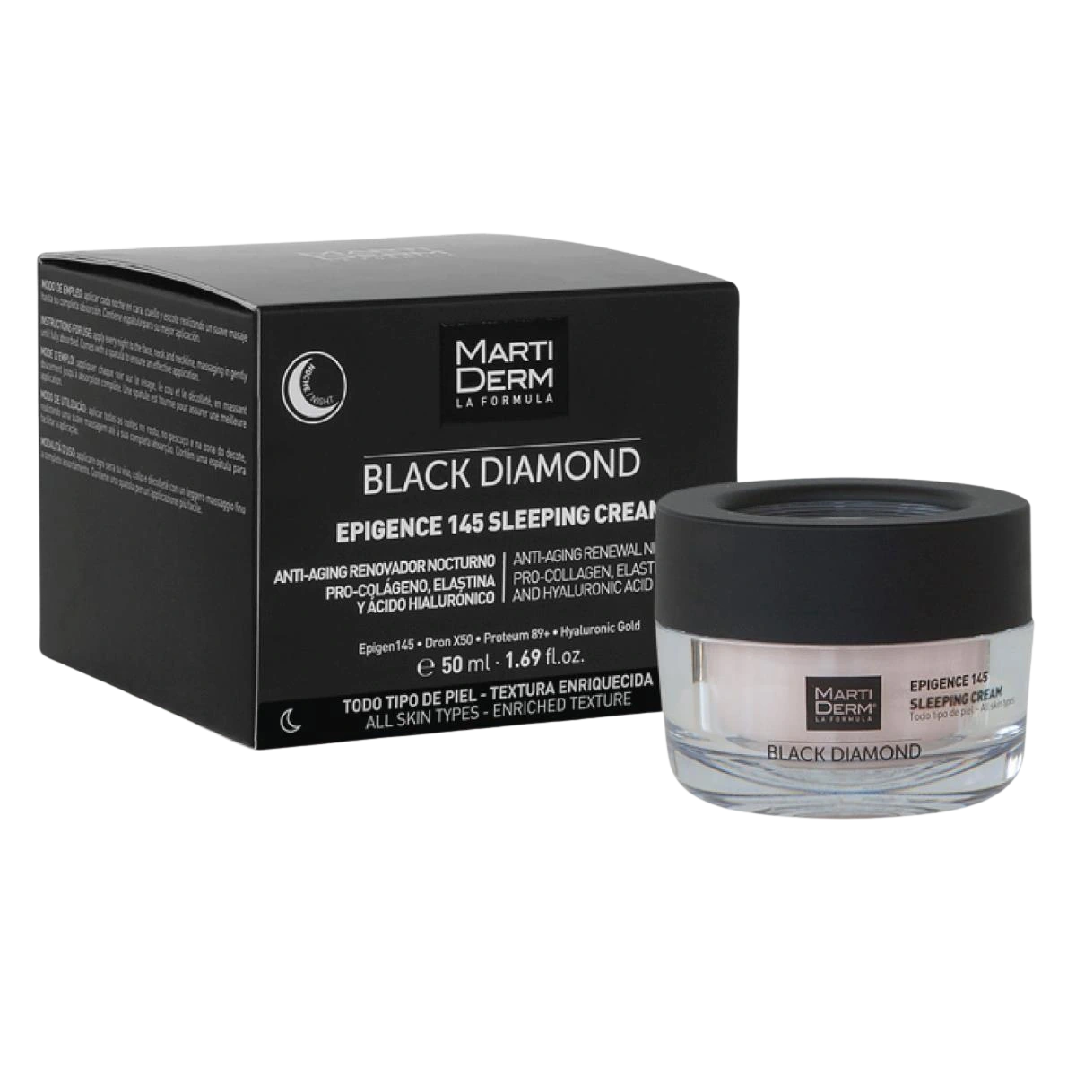 MartiDerm Epigence Expert Repair Night 50ml. Crema antiedad de noche para firmeza y regeneración celular nocturna.