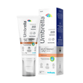 Protector solar Umbrella Perfect Skin SPF 50+ con tono Oscuro 50g. Emulsión efecto mate oil-free.