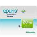 Megalabs Epuris (isotretinoína) 20mg 30caps - Derma y Laser Boutique