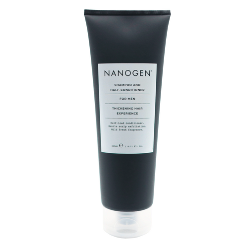 Nanogen Shampoo & Half-Conditioner For Men 240ml - Derma y Laser Boutique