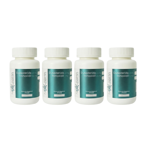 Neolabma Dutasterida y Minoxidil Oral Caps con 30 cápsulas para tratamiento capilar