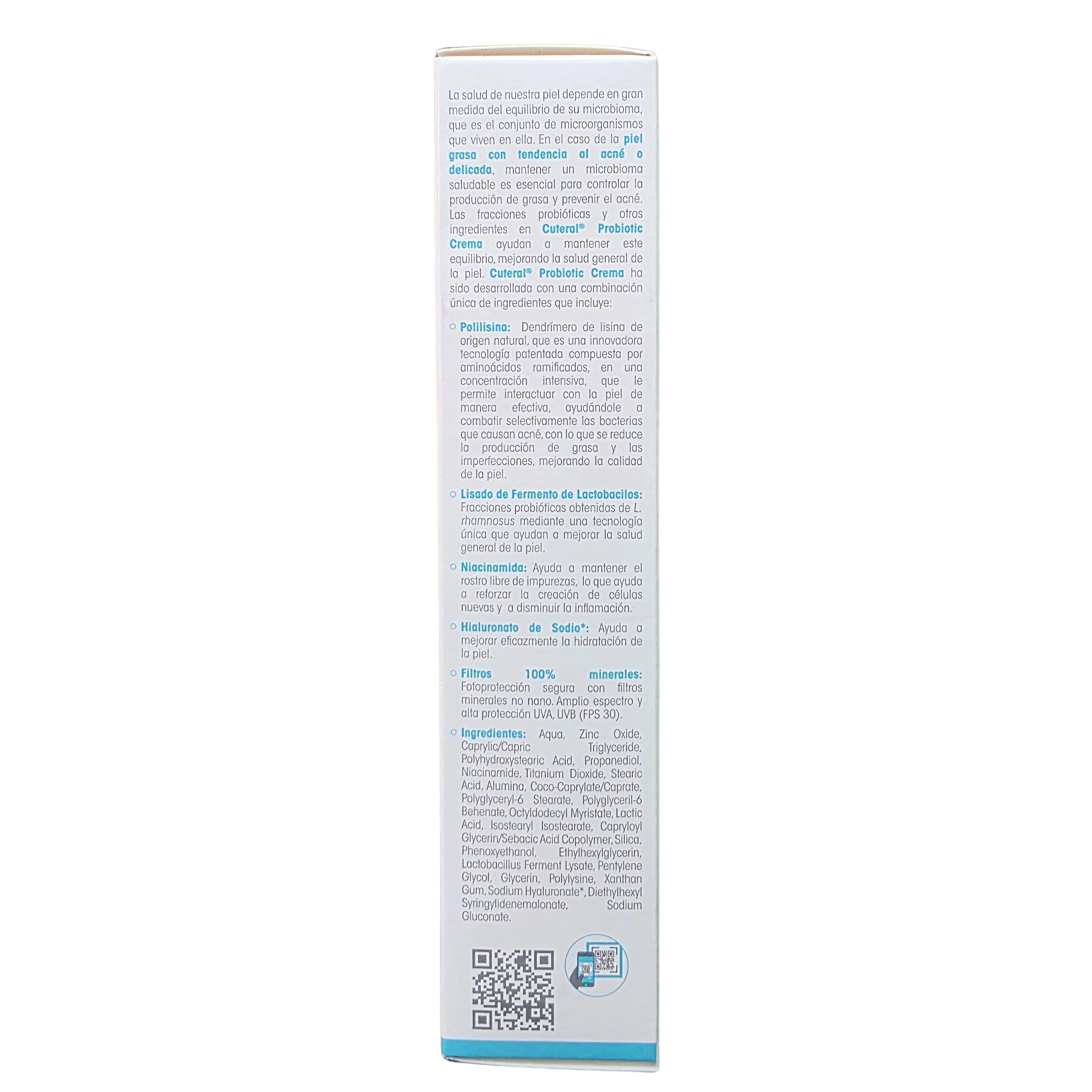 Panalab Cuteral Probiotic Cream SPF30 40 ml