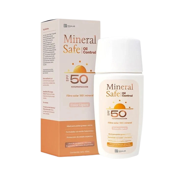 Panalab Mineral Safe Oil Control With Color SPF50 50 ml
