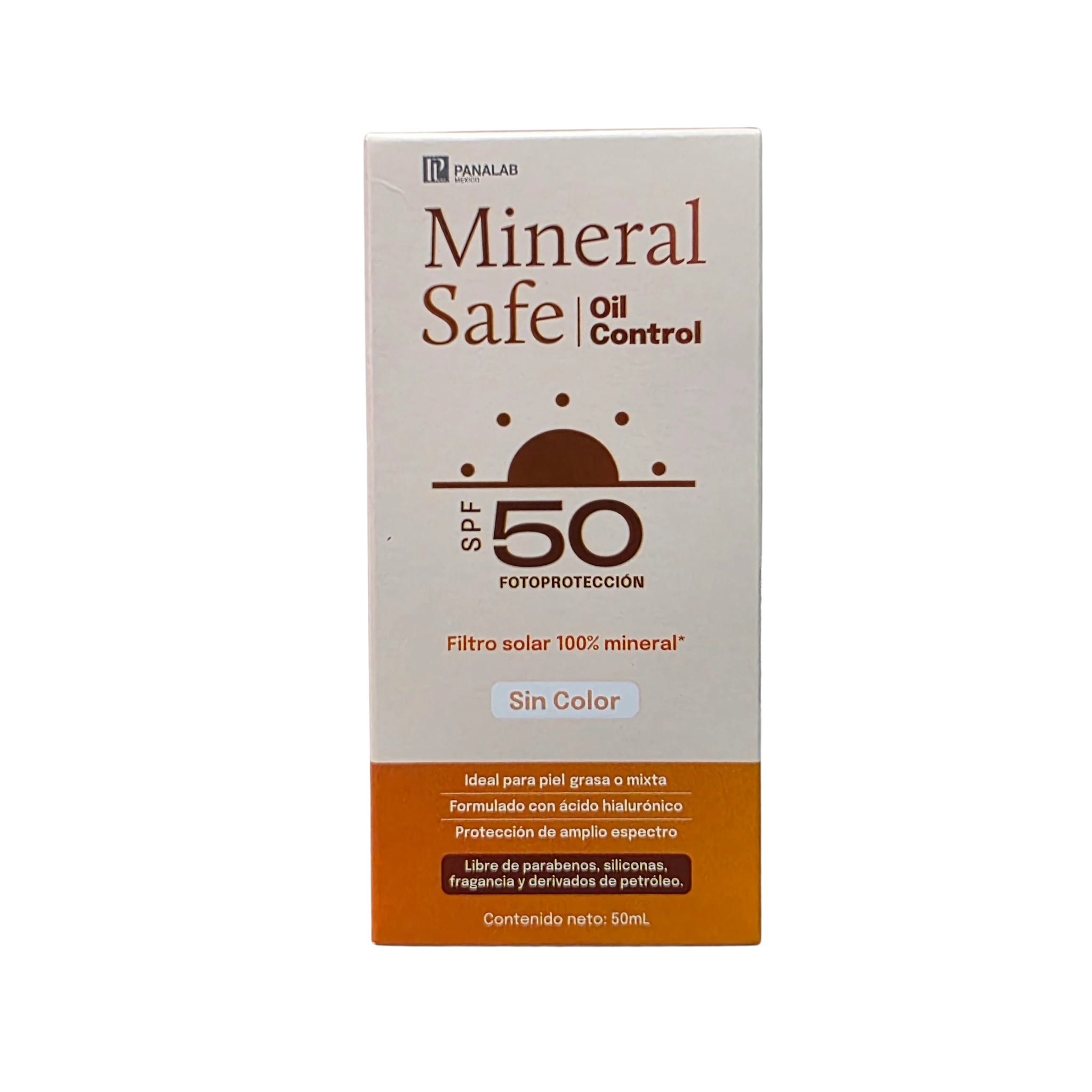 Panalab Mineral Safe Oil Control SPF50 50 ml