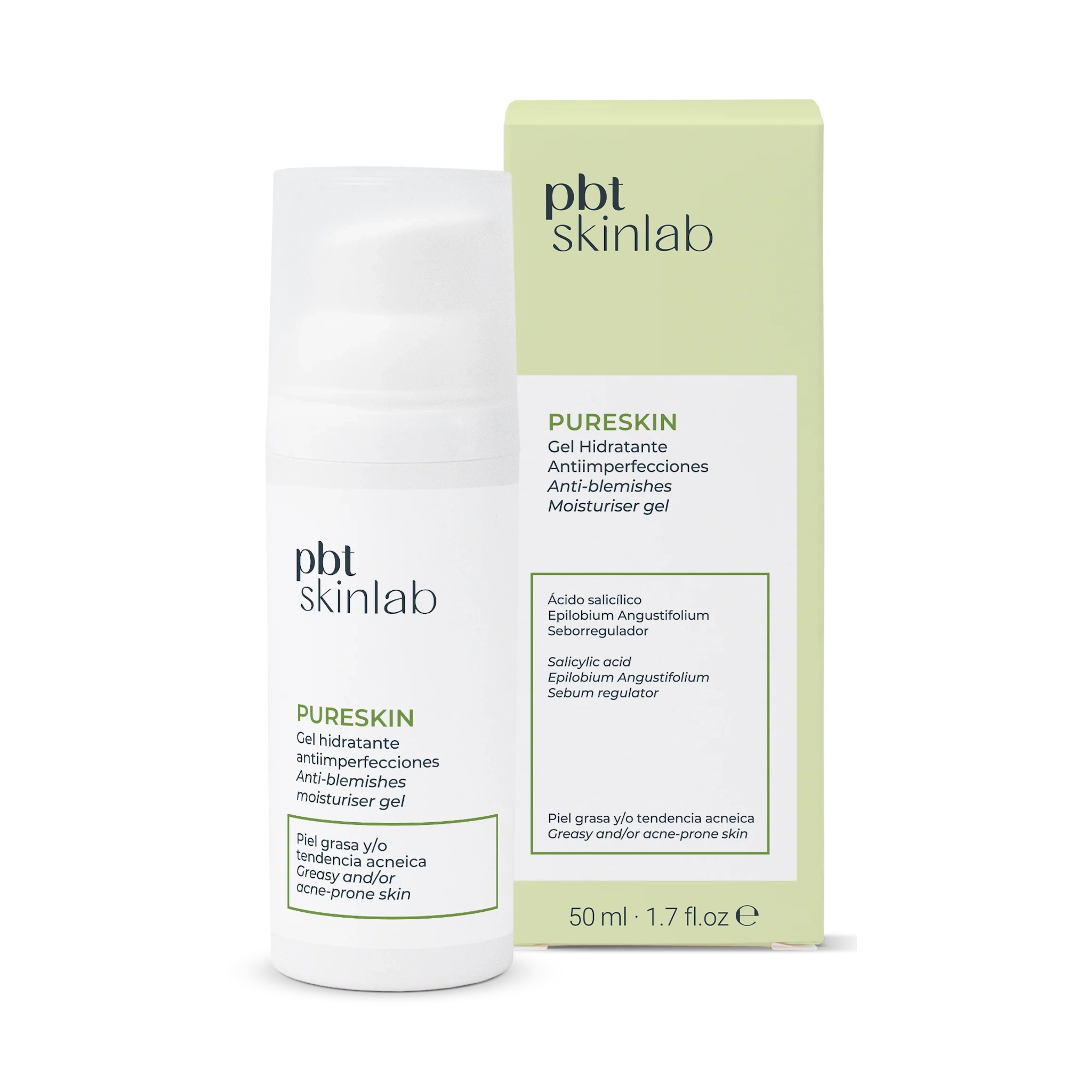 Pbt SkinLab Parabotica Pureskin Hidratante anti imperfecciones 50ml