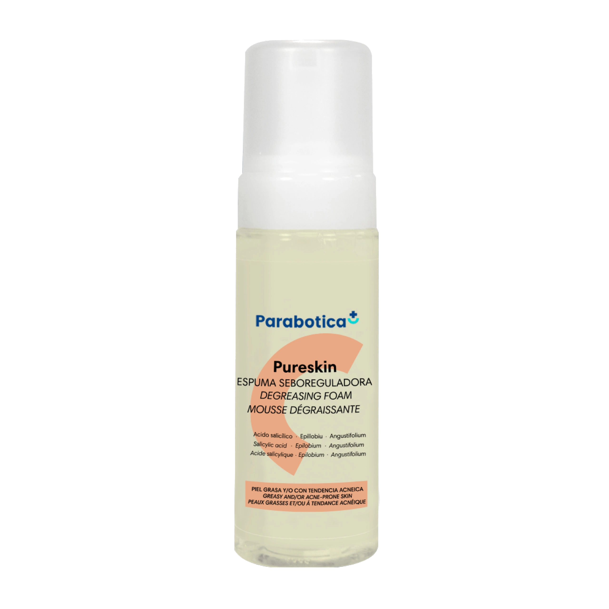 Parabotica Pureskin Espuma Seborreguladora 150ml - Derma y Laser Boutique