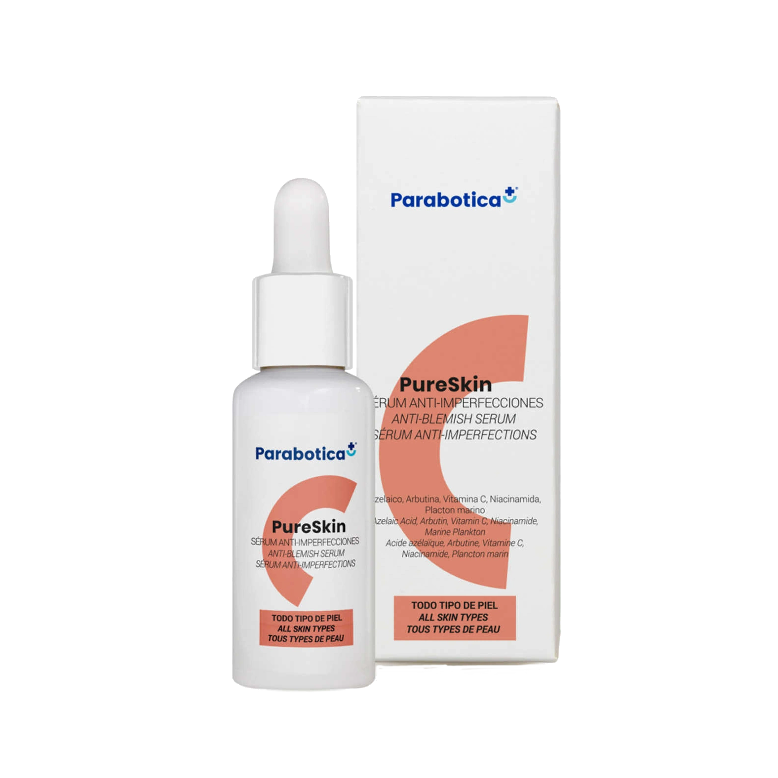 Parabotica Pureskin Serum Anti imperfecciones 30ml - Derma y Laser Boutique