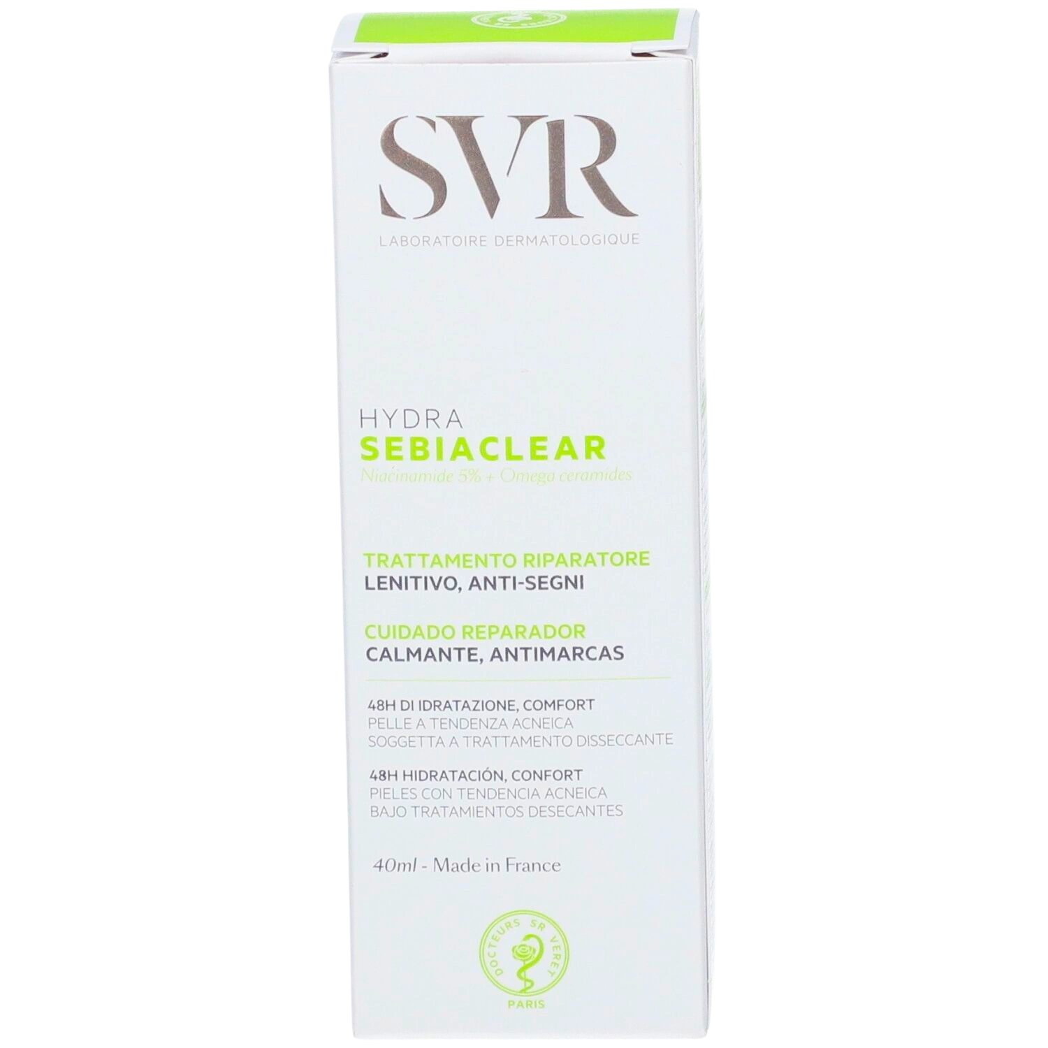 SVR Laboratoire Sebiaclear Hydra 40ml - Derma y Laser Boutique
